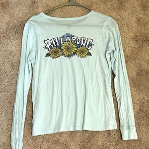 Billabong Blue Long Sleeve Shirt